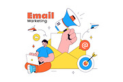 10 Email Marketing Illustration, a Person Illustration by denayunebgt (Thumbnail 4 of 4)