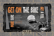BORN TO RIDE- Weird Display Typeface, a Sans Serif Font by Gassstype (Thumbnail 4 of 8)
