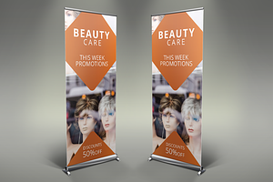 Beauty Saloon - Roll Up Banner