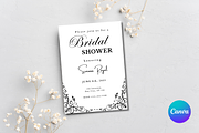 Bridal Shower Invitation Template, an Invitation Template by SimoDigitalArt (Thumbnail 7 of 9)