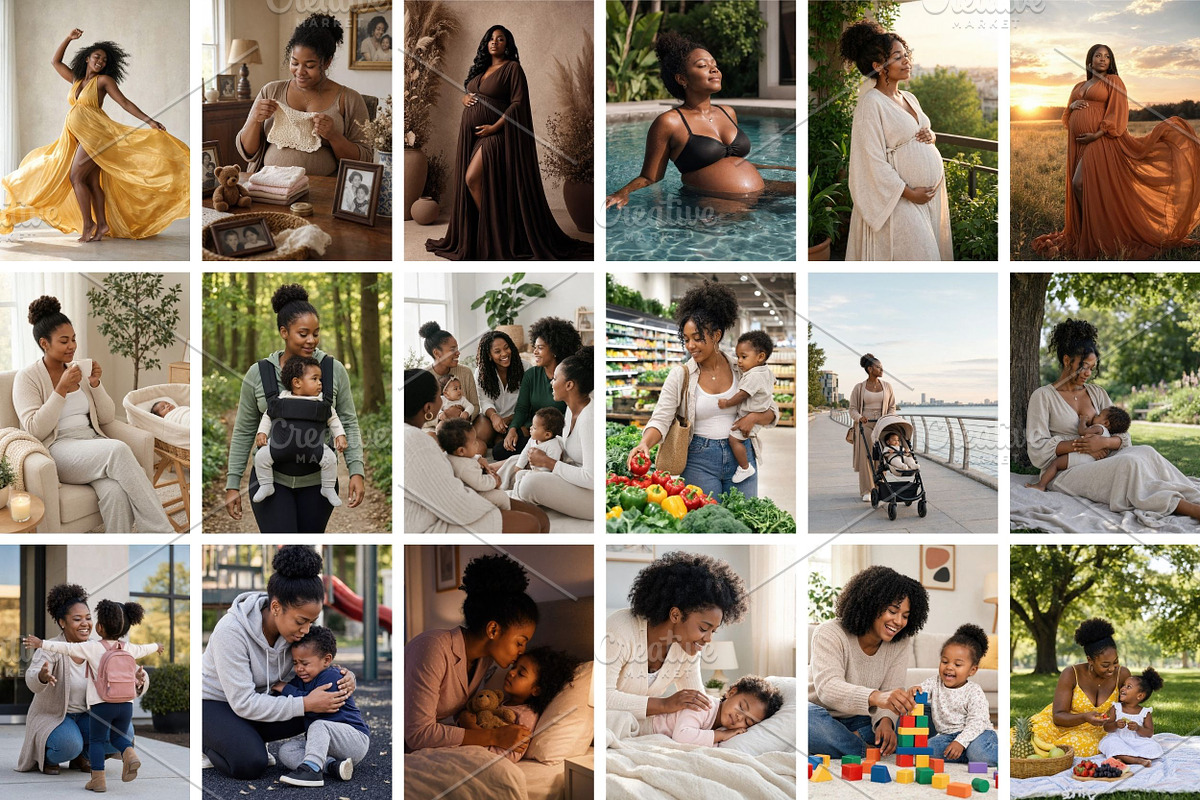 190 Melanin Motherhood Photos, a Person Photo by Selenique Studio (Photo 12 of 15)