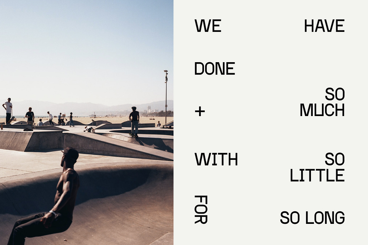 SK Concretica — Modern Grotesk, a Sans Serif Font by Shriftovik Type Foundry (Photo 10 of 21)