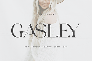 Gasley - Modern Serif Font