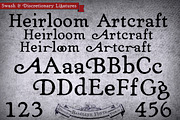 Demi Heirloom Artcraft, a Serif Font by Baseline Fonts (Thumbnail 2 of 4)