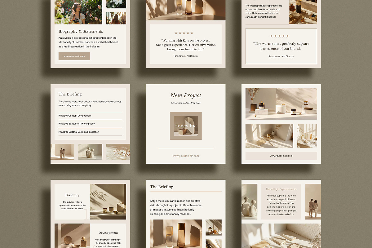 Katy Miles Social Media Kit, a Social Media Template by Ruben Stom (Photo 5 of 20)