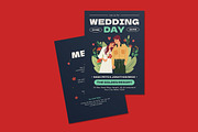 Sleek Wedding Invitation Template, an Invitation Template by iDoodle Studio (Thumbnail 4 of 4)
