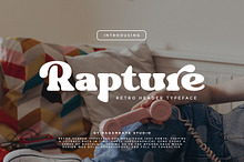 Rapture - Retro Header Typeface