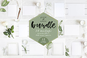 Green & White Mockups Bundle + Bonus, a Product Mockup by Salt Color Studio (Thumbnail 1 of 13)