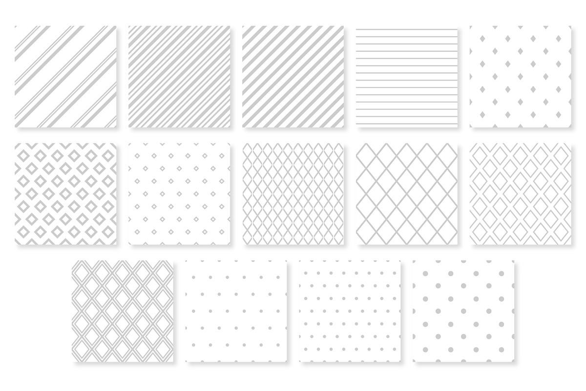 56 Simple Elegant Seamless Patterns, a Pattern Graphic by Vodoleyka (Photo 4 of 10)