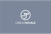 Circle Whale Logo, a Branding & Logo Template by yopie (Thumbnail 2 of 3)