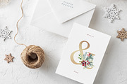 Winter Greenery Watercolor Graphics, an Illustration by studioequinox (Thumbnail 5 of 20)