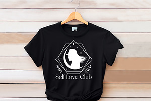 Self Love Club - Boho SVG Design