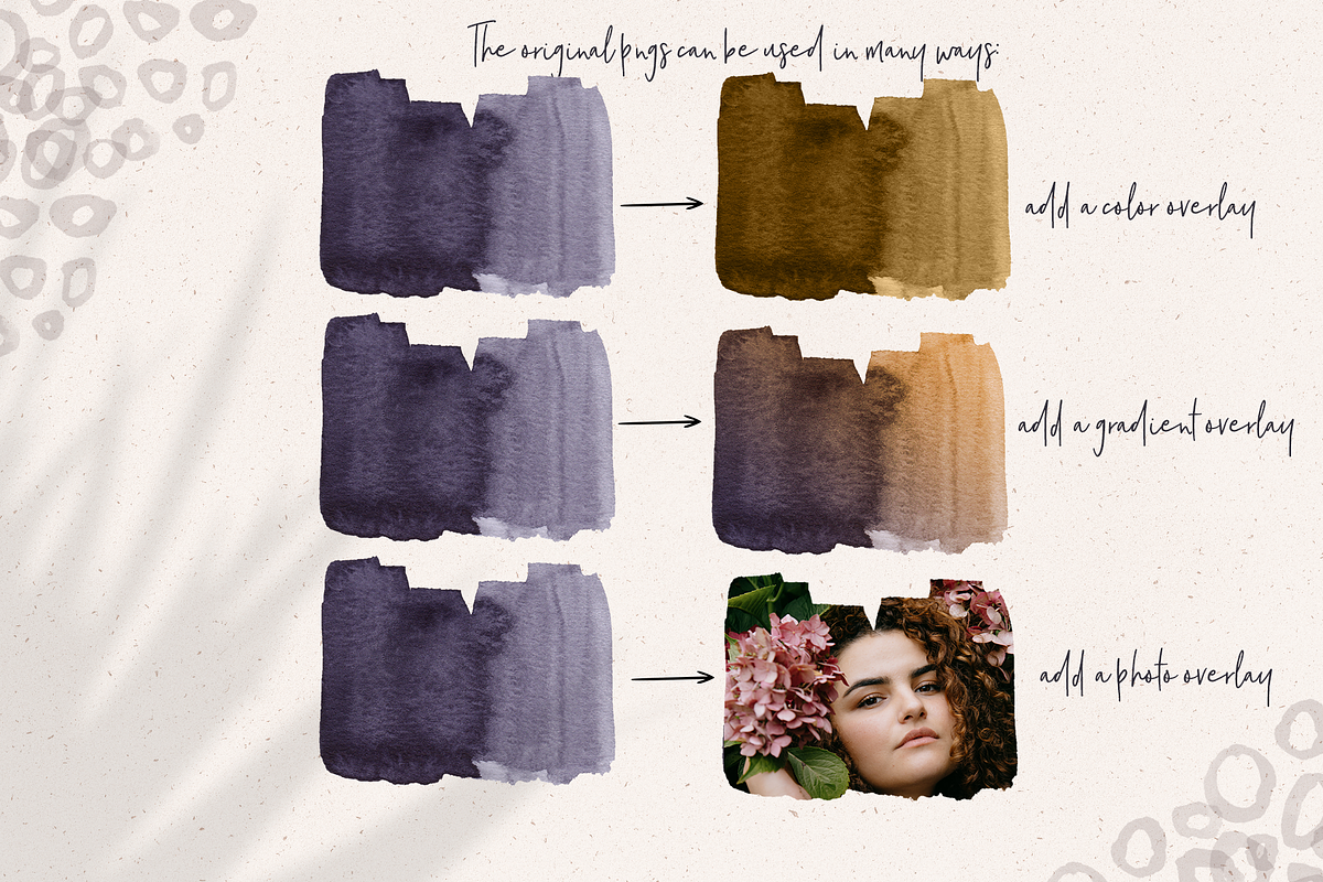 Watercolor Shapes for Procreate & PS, a Brush Add-On by Sweet Fig (Photo 5 of 11)