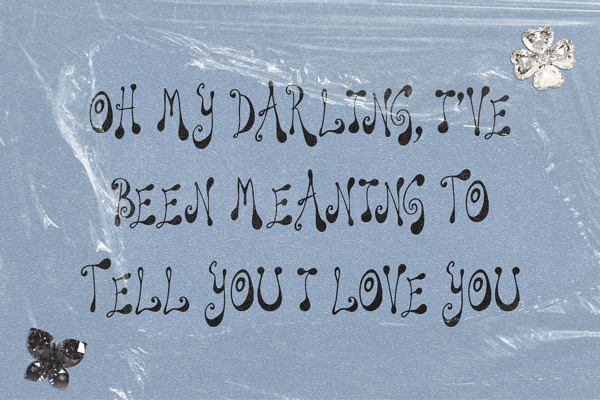 Loop Right In Loopy Display Font, a Handwritten Font by The October Creative (Photo 6 of 8)