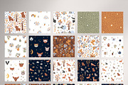 Autumn Baby Animals illustrations, an Animal Illustration by OxanaTally (Thumbnail 12 of 17)