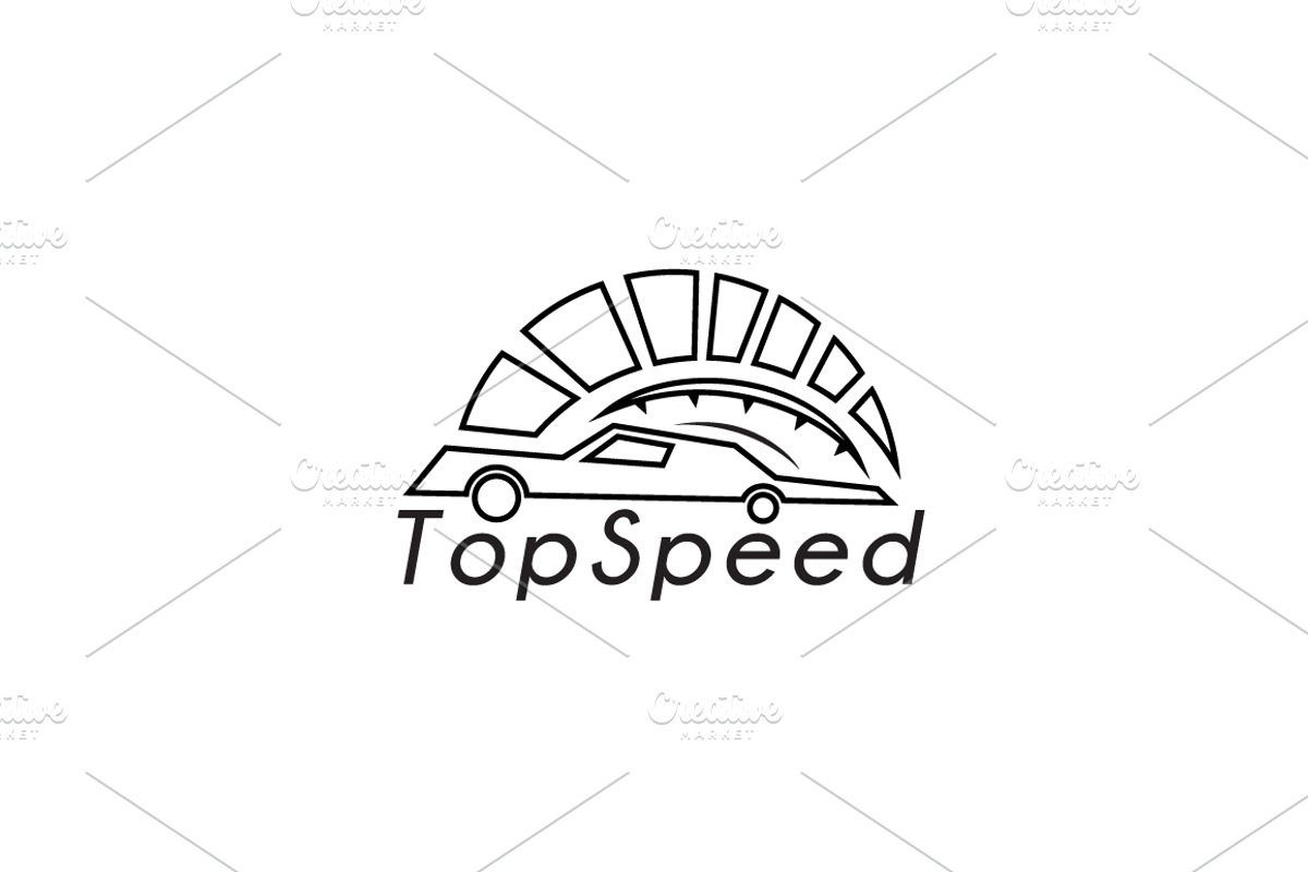Top Speed Logo, a Branding & Logo Template by Sahade Studio (Photo 3 of 4)