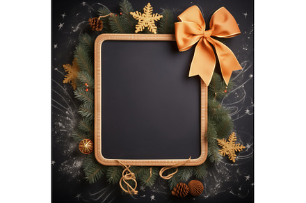 Christmas decorated frame, a Holiday Photo by CREATIVEDEF