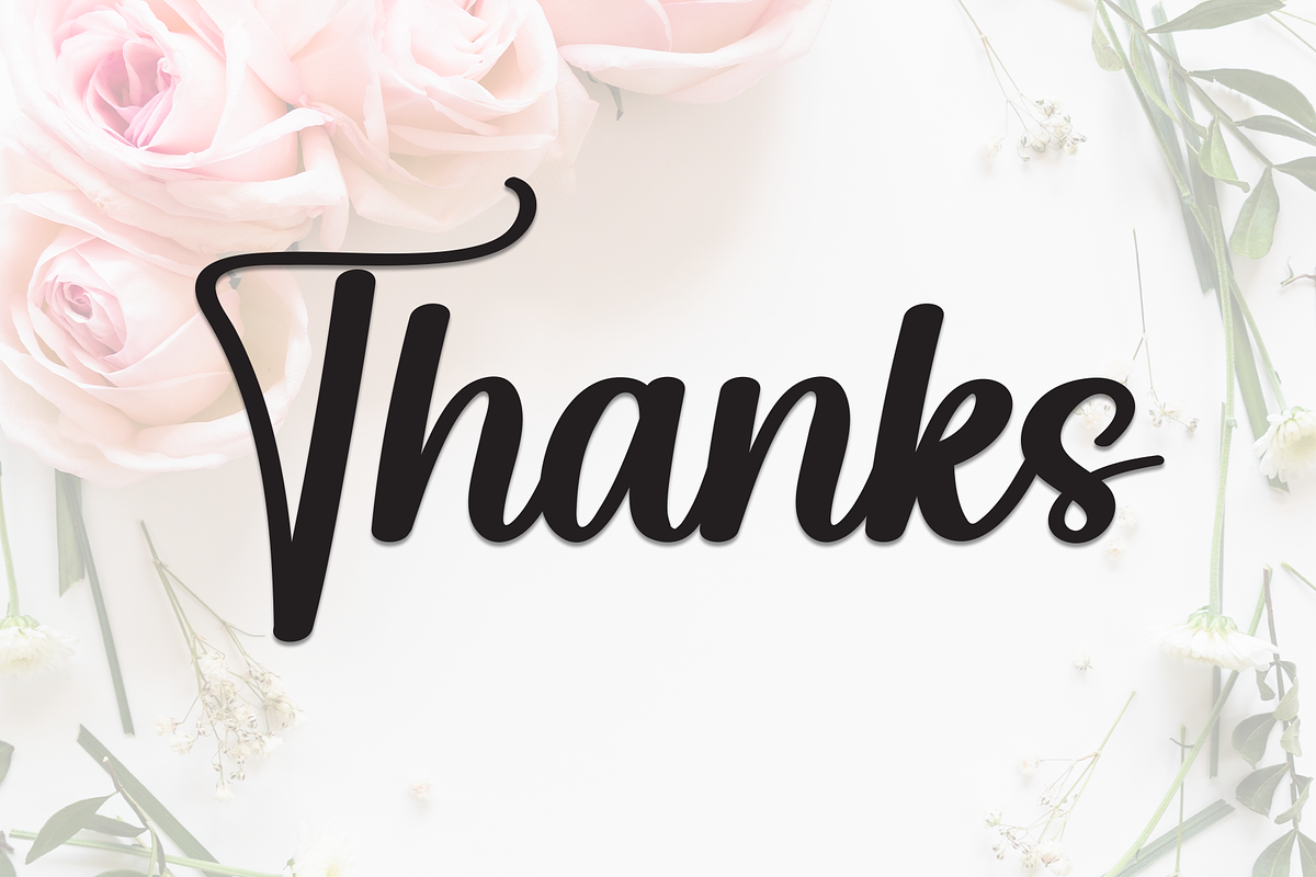 Wedding Monogram | Script Font, a Handwritten Font by Scratchones (Photo 9 of 9)