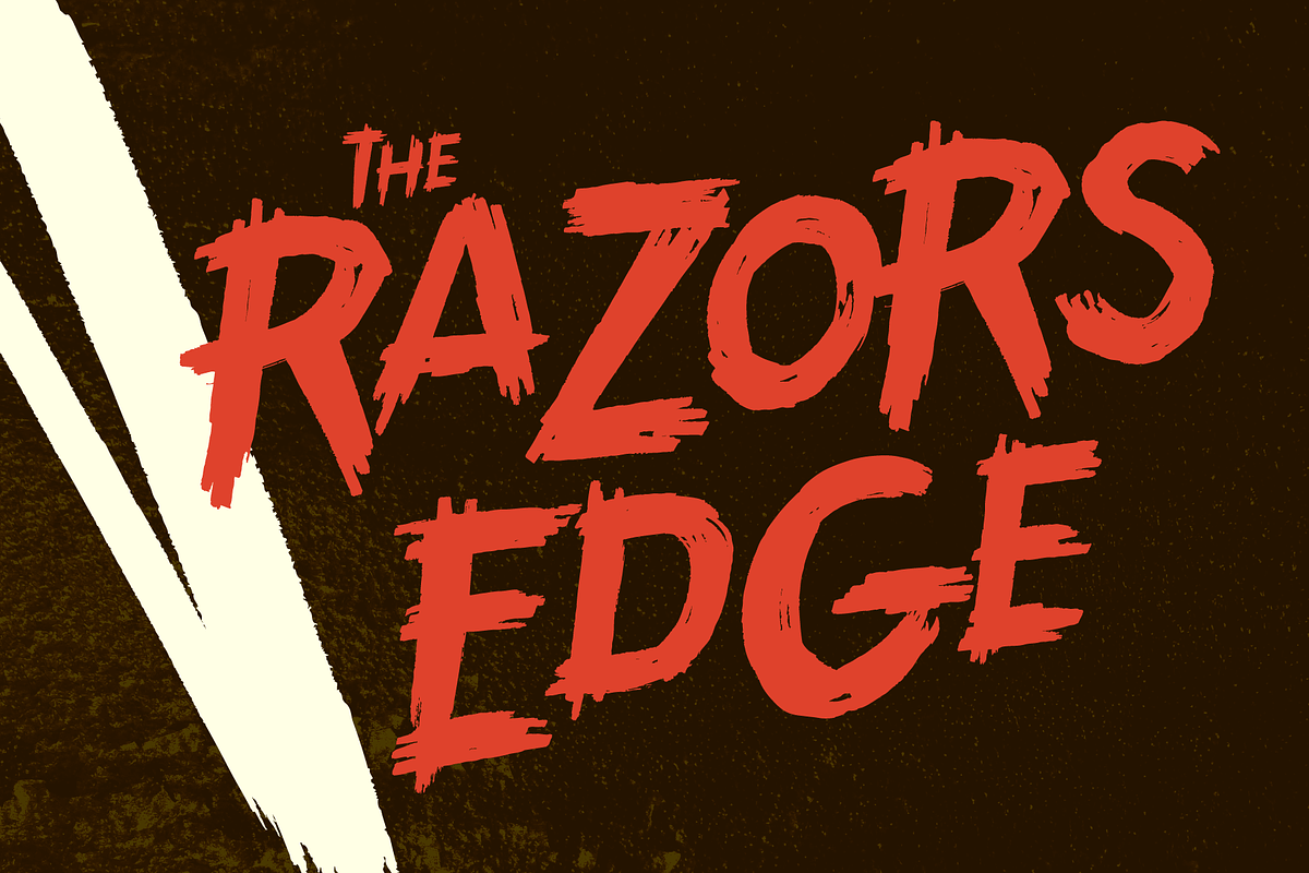 Grim Prairie: Western Horror Font, a Font by Wingsart Studio (Photo 13 of 15)