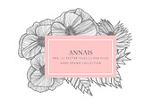Clipart vector flowers -ANNAIS, an Illustration by AS Studio (Thumbnail 3 of 5)