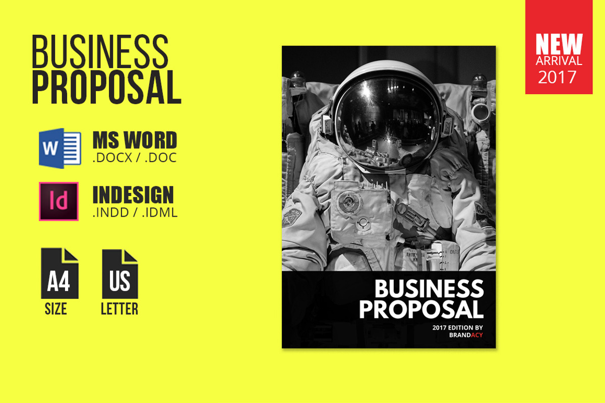 Business Proposal, a Stationery Template by ZohairKhanLtd (Photo 1 of 2)