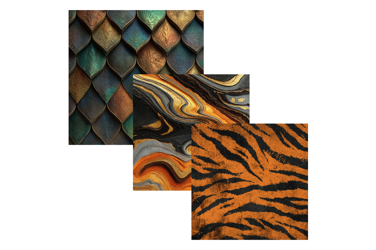 Animal Textures Seamless Pattern, a Pattern Graphic by CitraGraphics