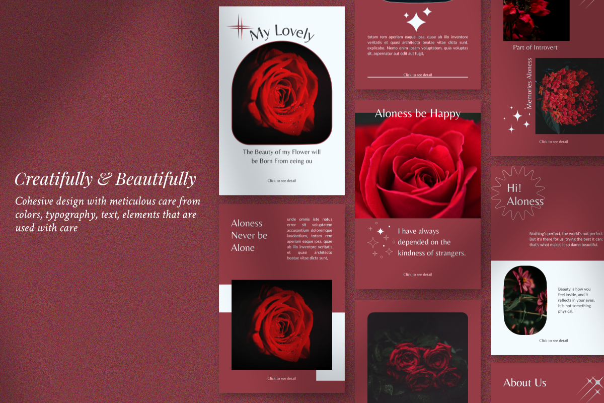 Alonee - Pinterest Canva Template, a Social Media Template by ZAF Studio (Photo 4 of 7)
