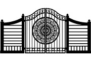 Vintage Iron Gate Bundle, a Decorative Illustration by Designer_Momina (Thumbnail 5 of 21)