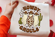 Howdy Ghouls Cowboy Ghost PNG Art, a Seasonal Illustration by CrexoraLab (Thumbnail 2 of 4)