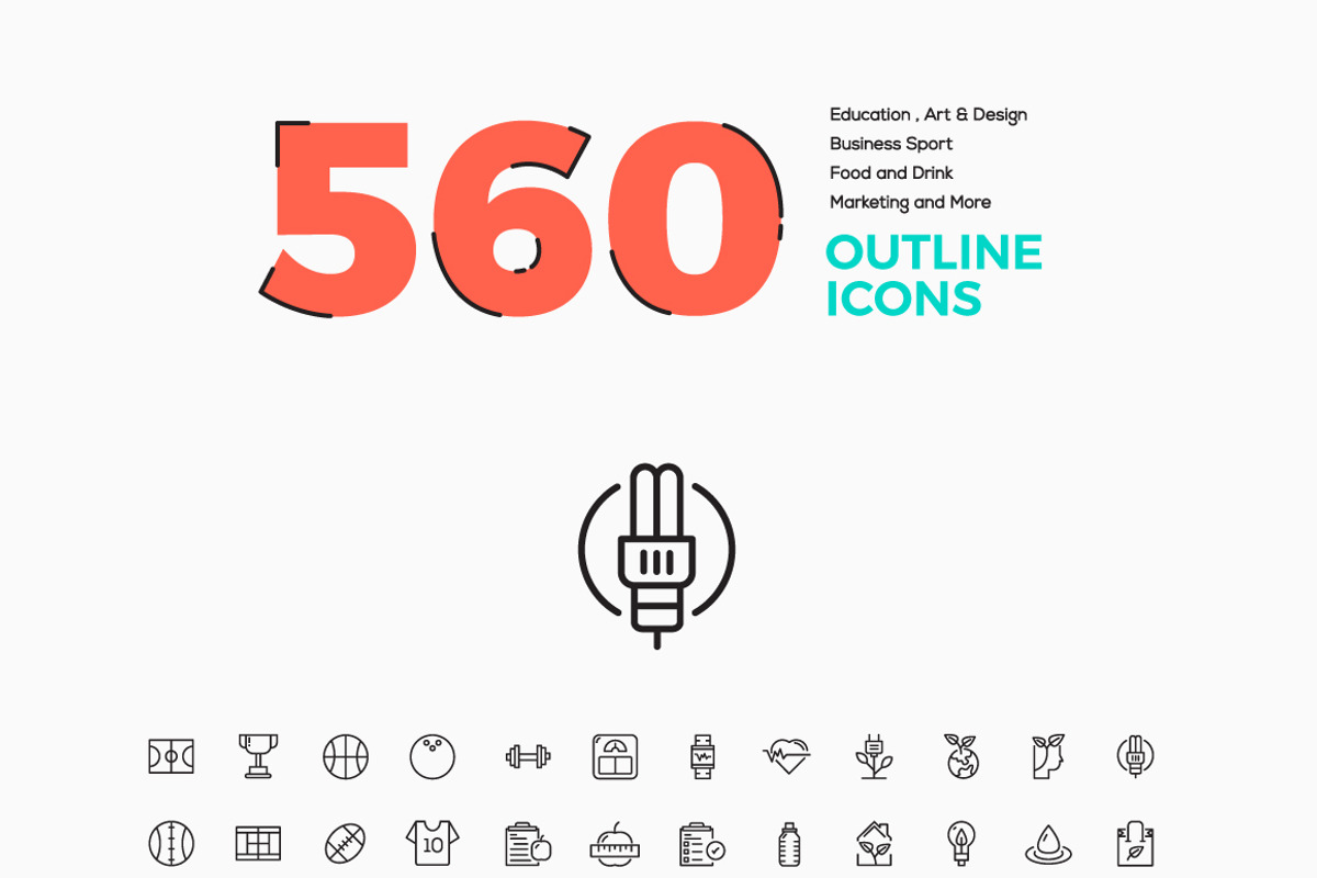 560 Modern Line icons Pack, an Outline Icon by Illustrato (Photo 2 of 4)