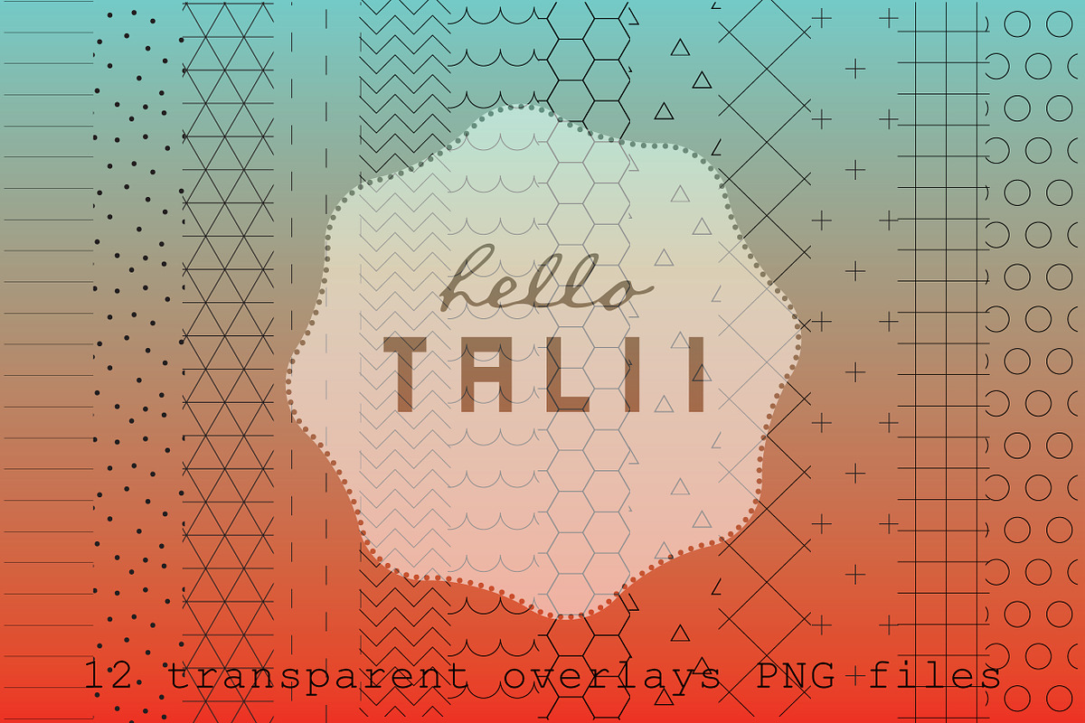 Minimal Black and White Overlays, a Pattern Graphic by Hello Talii (Photo 4 of 4)