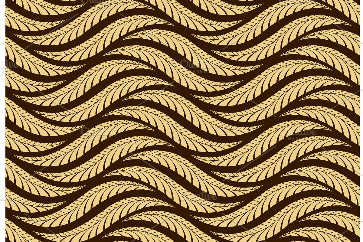 The geometric pattern with wavy, a Pattern Graphic by RODINA (Photo 1 of 3)