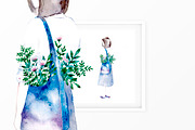 Flower girl collection, a Person Illustration by Knysh Ksenya (Thumbnail 6 of 14)