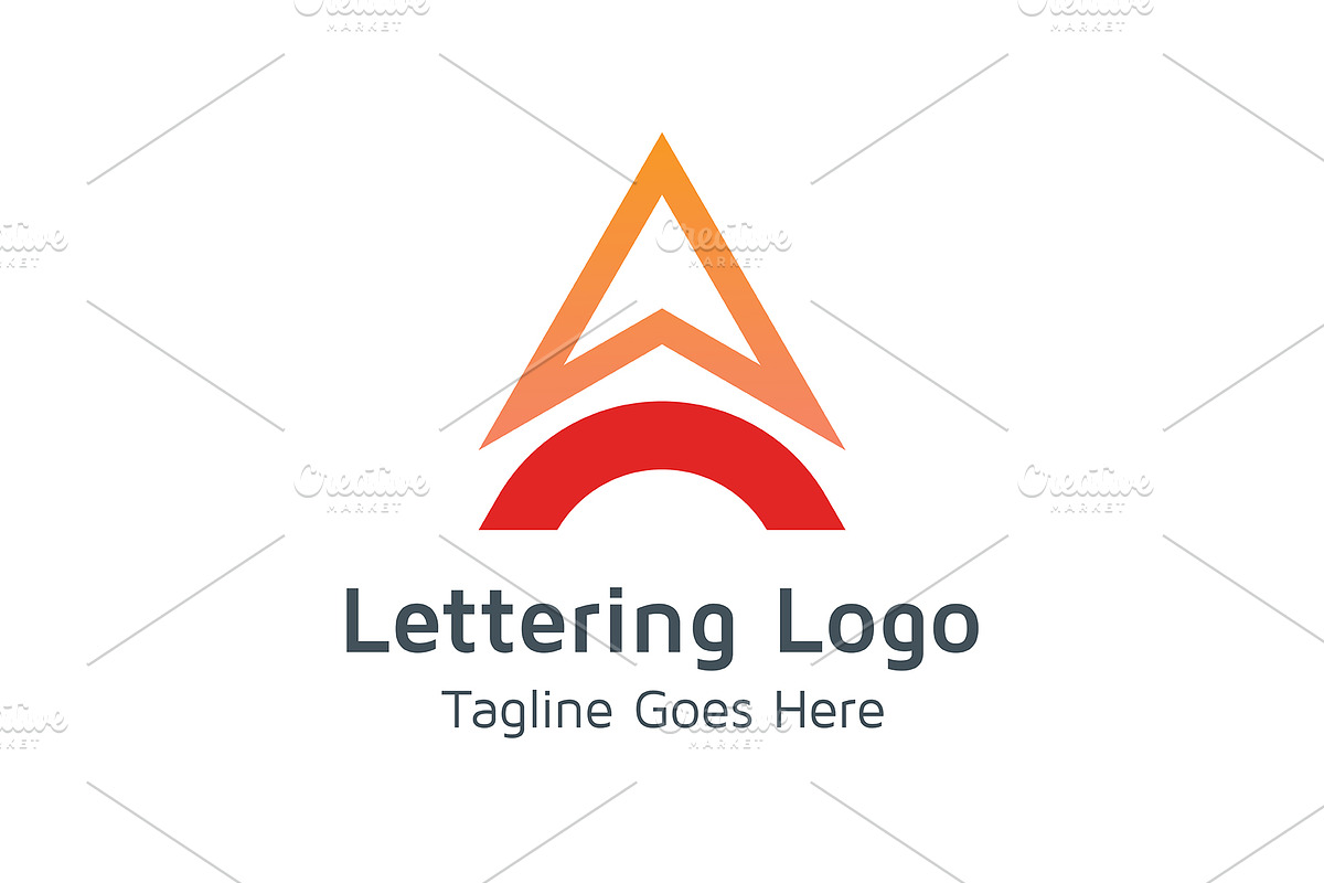 20 Logo Lettering A Template Bundle, a Branding & Logo Template by Acongraphic (Photo 12 of 21)