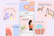 100 Motivational Canva Quotes, a Social Media Template by The Blog Creative (Thumbnail 3 of 6)