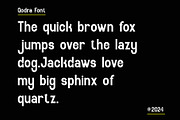 Qodra - Modern Sans Serif Font, a Sans Serif Font by Idea Studio (Thumbnail 4 of 13)