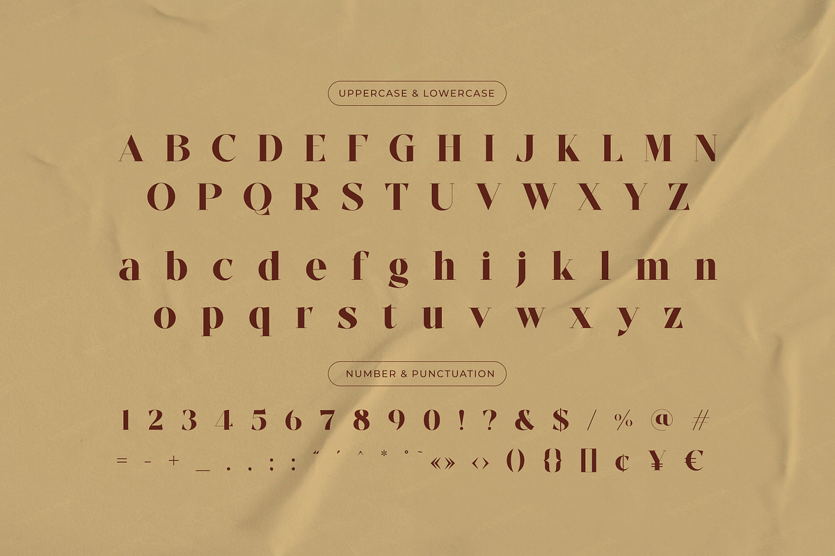 Cersik – Elegant Modern Serif Font, a Serif Font by BrandSemut (Photo 2 of 10)