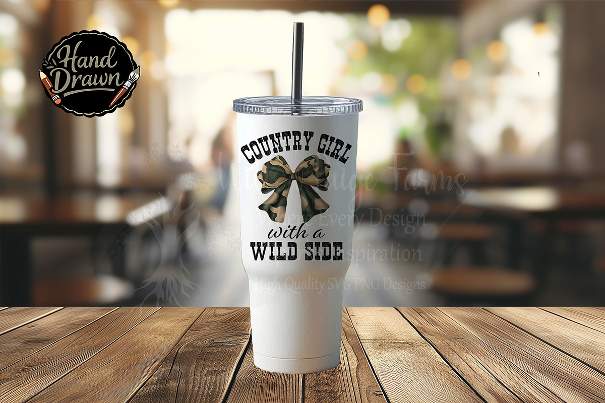 Country Girl With a Wild Side Camo, an Object Illustration by Willow Paige Farms (Photo 3 of 5)