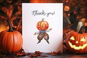 Halloween Characters, a Seasonal Illustration by Watercolor by Tonia Tkach (Thumbnail 7 of 7)