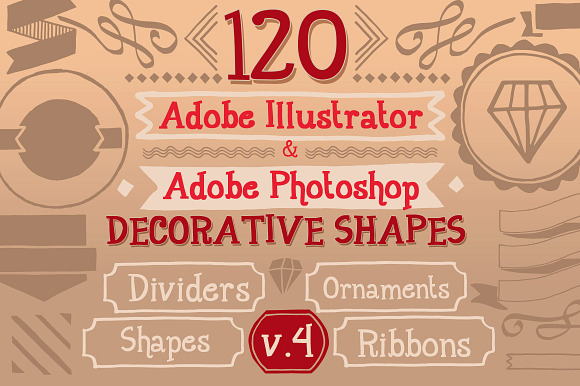 120 Handwritten Decorative Shapes 04 preview 6