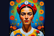Nurse Art Midjourney Prompts, a Background Graphic by Design Laz (Thumbnail 7 of 7)