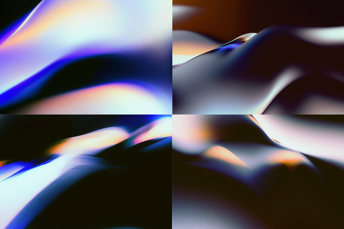 Chroma Waves Abstract Backgrounds, a Background Graphic by codetoform (Photo 3 of 4)