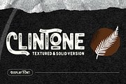 Clintone - Display Font, a Sans Serif Font by Ainun Jinan (Thumbnail 1 of 8)