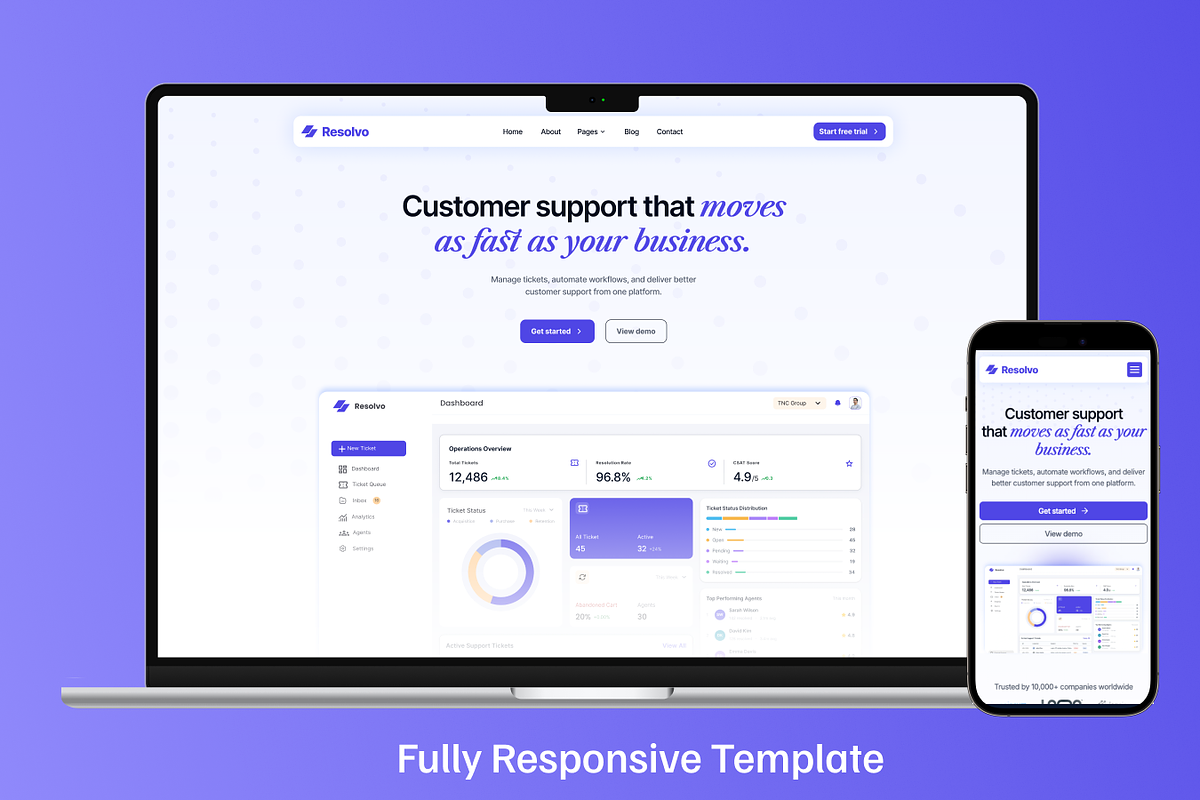 Resolvo – Business HTML Template, a HTML Template by TNCFlow (Photo 5 of 5)