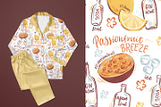 Cocktail O’Clock, a Pattern Graphic by HannaSymo (Thumbnail 11 of 13)
