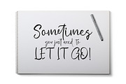 Wilgaty - 3 Stroke Edition (6 Fonts), a Script Font by Motokiwo (Thumbnail 9 of 10)