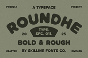 SFC Roundhe, a Sans Serif Font by Skilline Supply Co. (Thumbnail 1 of 9)