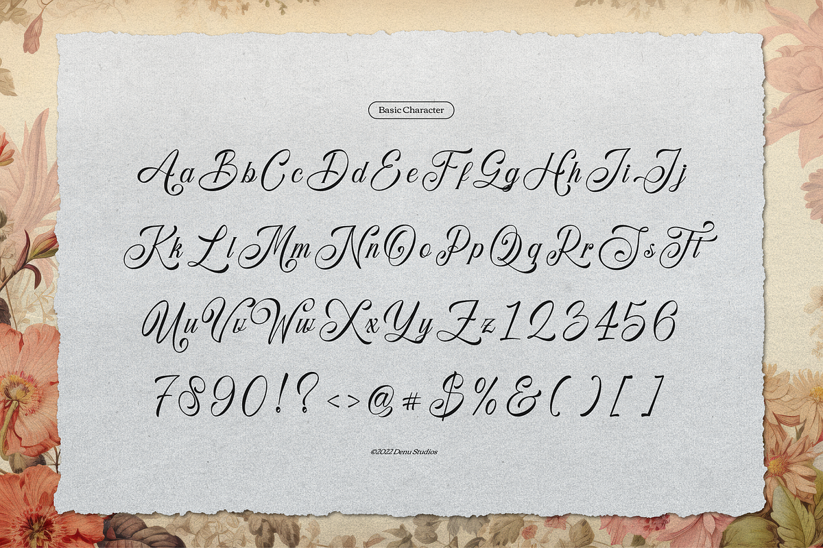 Marelyna Charleya Callighraphy, a Script Font by Denustudios (Photo 10 of 12)