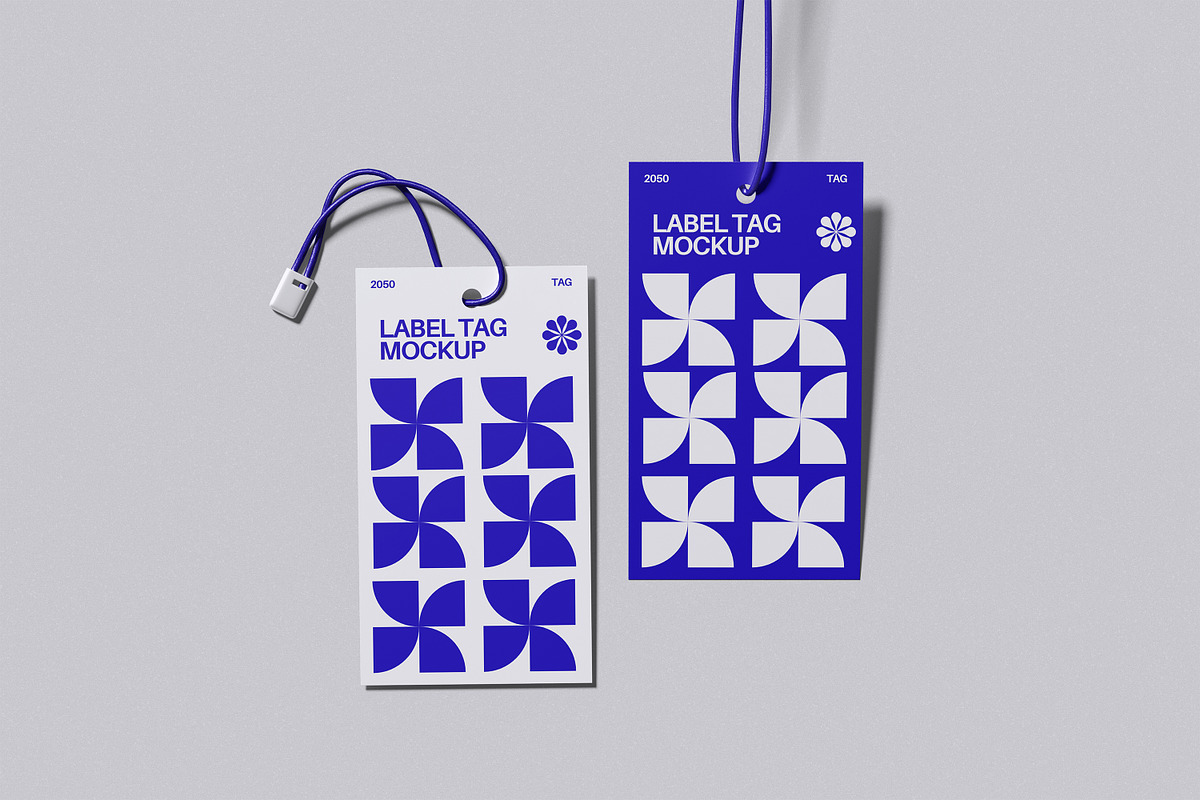Label Tag Mockup, an Advertising Mockup by Afif_studio (Photo 2 of 5)