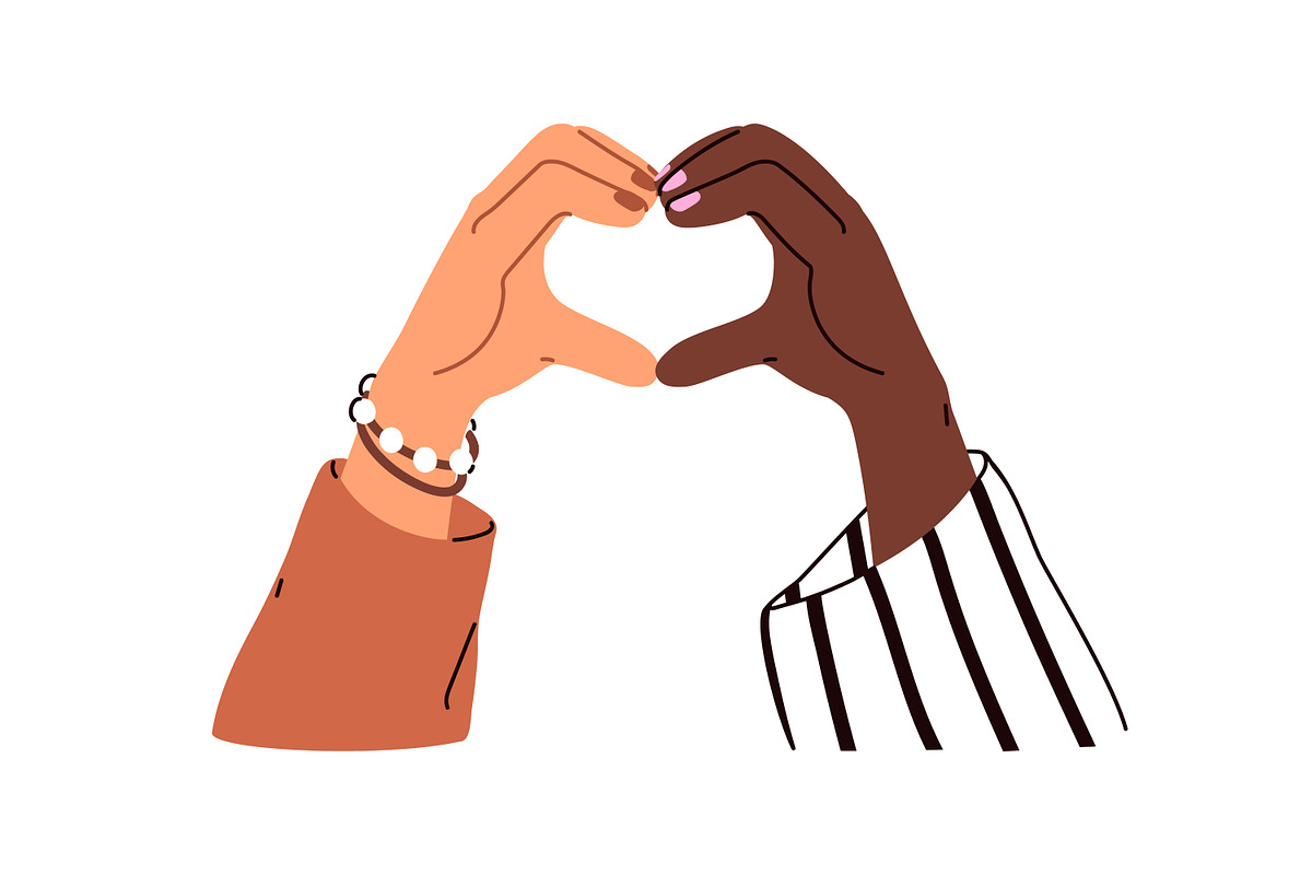 Friend hands together. Friendship, an Illustration by Good Studio (Photo 7 of 12)